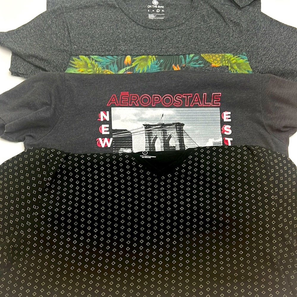 Aeropostale Bundle men tee shirt